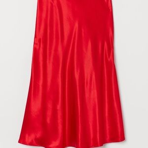 Satin Slip Skirt